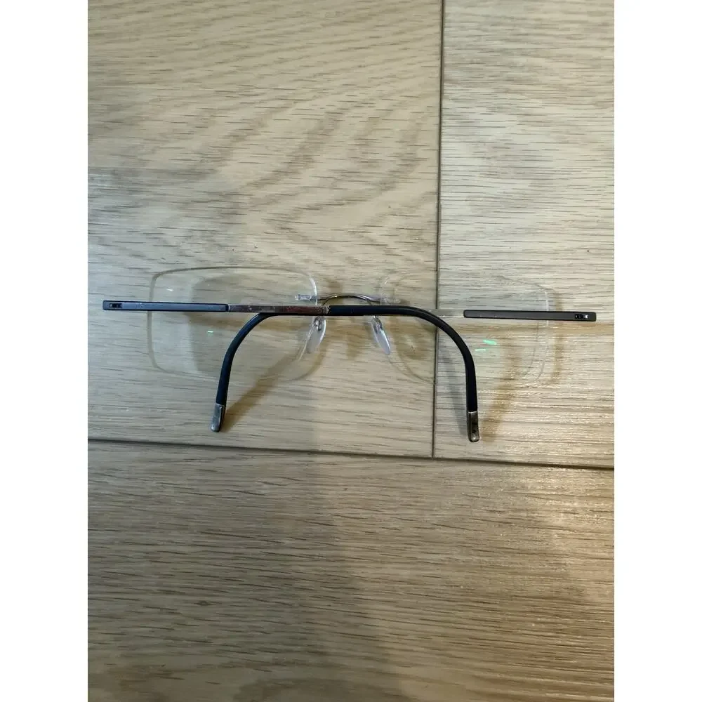 Silhouette Eyeglasses, Frames Only, 5540 JF 7110, 55-21-140, Titanium, Austria